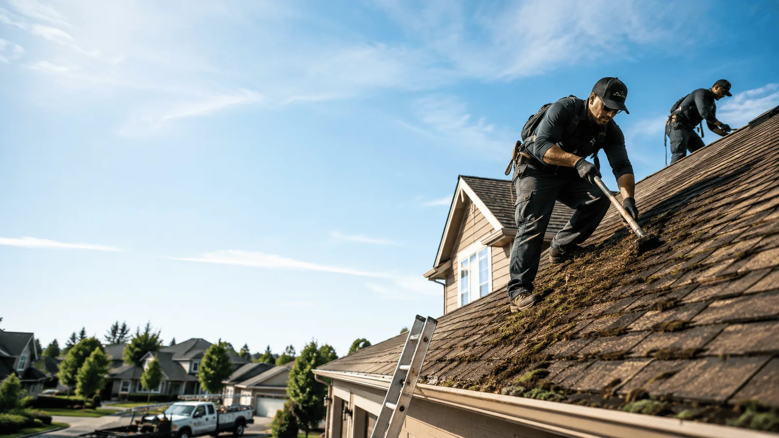 Roof Moss Removal in Hutchins, TX near me